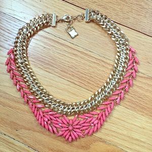 BCBG Coral statement necklace